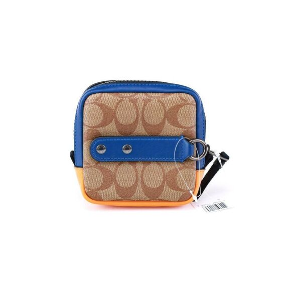 NEW Coach Signature PATCH Square Orangizer Card Pouch - Picture 5 of 7